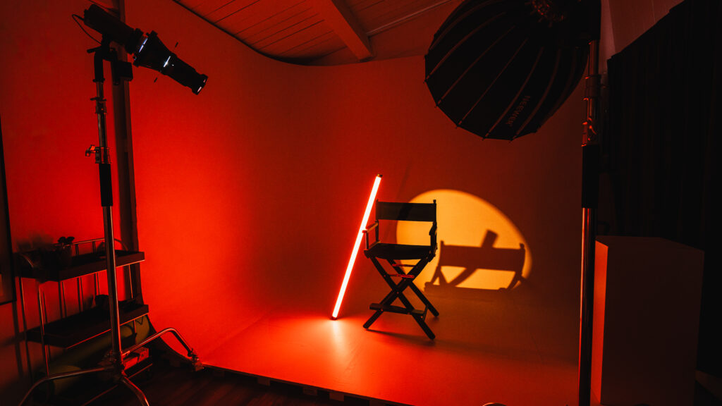 Professional studio lighting